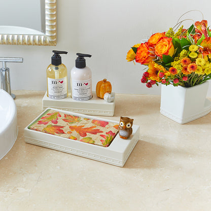 Melamine Guest Towel Holder